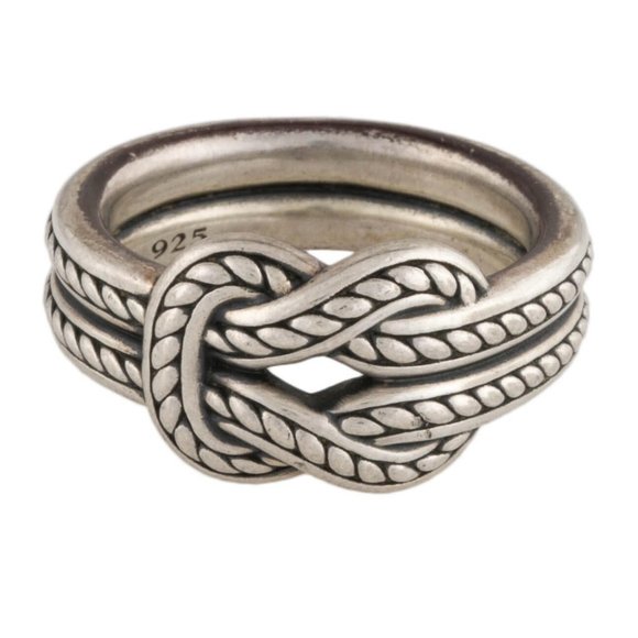 David Yurman Other - DAVID YURMAN STERLING SILVER MARITIME REEF KNOT BAND